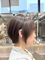 ロンドクロエ 横浜(Lond Chloe)&nbsp;★顔まわりが気になる方は長さを残したショートボブに！横浜