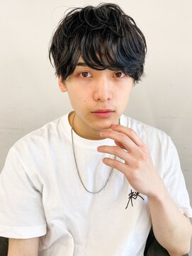 クレオ 片江店(CREO) 爽やか波巻きツイストスパイラル◎短髪マッシュスタイル