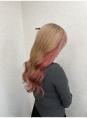 <Hazuki> &nbsp;&nbsp;インナーカラー