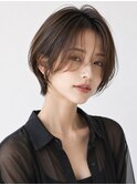 20代30代40代50代ナチュラル大人可愛いレイヤーショートボブ