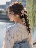 きいろのゾウ&nbsp;ヘアアレンジ/ヘアセット/浴衣ヘアアレンジ