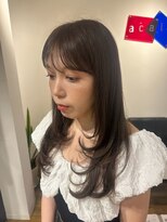 アカラ(acala)&nbsp;ワンカールレイヤー　【イルミナカラー/縮毛矯正/髪質改善】