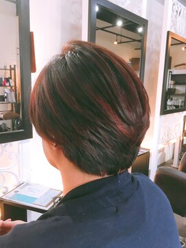 ロンド(Le rond) ベイビーピンクのバレイヤージュスタイル