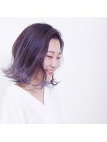 アンプヘアー 西京極店(unpeu hair) ヴァイオレットグラデーション