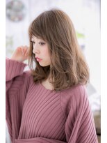 ヘアアンドビューティー ミック(Hair & Beauty miq)&nbsp;ラブ＆カジュアル★甘めガーリーセミディa