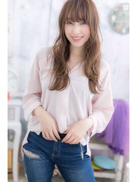 ミック 日暮里店(miq) 縦落ちウェーブの脱力系リラクシーロング