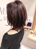 ミッシェル アフロート(michelle afloat) 20代30代40代50代骨格に合わせるラウンドCカーブカット外ハネ