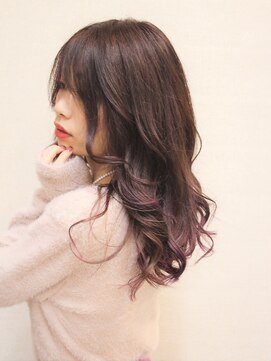 ヘアーライズ 池袋東口店(hair RISE) パープルガーネット＆フラッシュピンク