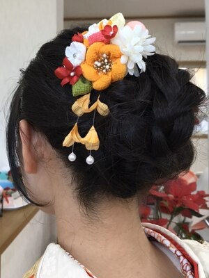 結婚式や二次会から各種イベントまでお任せ★【ヘアセット￥5500～】（※早朝、お問い合せください）