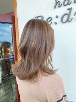 ヘアー リードレス(hair Re:dress)&nbsp;ひし形が大人かわいい20代30代メルトカラーヘルシーレイヤー