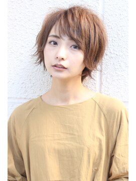 レウナ 外苑前(Reuna) 大人可愛いショートボブ×ニュアンスパーマ
