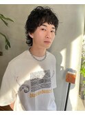 オン眉ウルフパーマ(お客様スタイル)