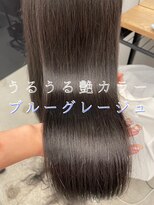 フォンズ(FONS)&nbsp;ブリーチなし＊うるうる韓国艶カラーブルージュアイスグレージュ