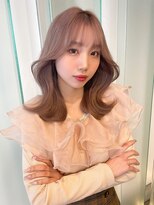 ボタン シブヤ(VOTAN SHIBUYA) 前髪/顔まわりカット/くびれヘア/韓国ヘア/ブリーチあり