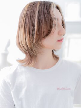 モッズヘア 越谷(mod's hair) 伸ばしかけ外国人風グラデーションカラーTb2越谷20代30代40代