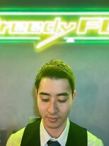 グリーディーフォックス 三軒茶屋(GreedyFOX)&nbsp;波巻き/マッシュパーマ/ウルフ/ハイライト<理容室>三軒茶屋