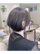 アイ(I.)&nbsp;【 Ｉ. 】30代からのナチュラル前下がりショートボブ　川口