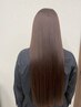 梅雨限定！ 話題の最新エイジングつや髪ストレート　￥22500～→19800～