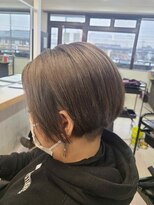 ワンクリエーション(ONEcreation)&nbsp;イメチェン/レッドブラウン/フルバング/似合わせカット/愛甲石田