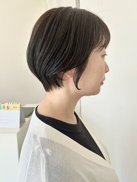 コト 福井大和田店(coto) 福井　大和田　ショートボブ　丸み　骨格矯正　アッシュカラー