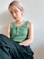 メーヴェ(Mowen) mowen 南堀江　ハイトーンショート　ハンサムショート