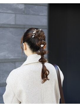 ヘアアレンジメント ボガスティーズ 溝の口店(Hair arrangement Vogusty's) 玉ねぎヘア