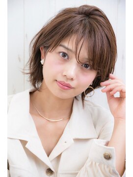 オレンジクラッカー 鎌倉長谷(Orange Cracker) 【オレンジクラッカー】大人耳掛けショートボブ♪【鎌倉　長谷】