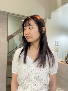 ハイル(KHAIR) ブリーチなし！ボルドーカラー☆