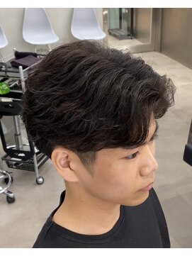 リベル(LIBER) フェザーパーマ[八王子駅/メンズカット/メンズパーマ］