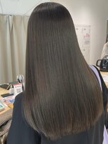 ソル プラス 十日市(Sol plus)&nbsp;ぷつっとサラサラロング◎オリーブグレージュ