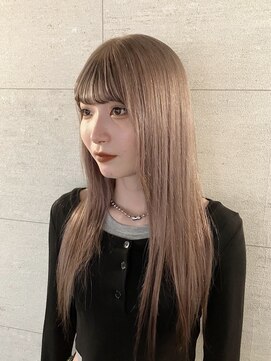 コワファースト長崎シャンプーボーイ 2nd(COIFF1RST 長崎 SHAMPOO BOY) 長崎ハイトーン 韓国 ケアブリーチ ミルクティーベージュ