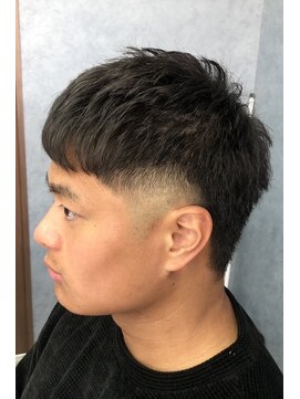 クレオ 福大通り店(CREO) 黒髪×短髪