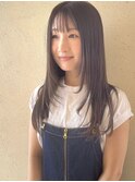 レイヤーカット顔周りレイヤー