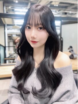 アイティーバイアルバム 藤沢店(IT by ALBUM) ロングくびれヘア韓国ヘア顔周りレイヤー_F0793