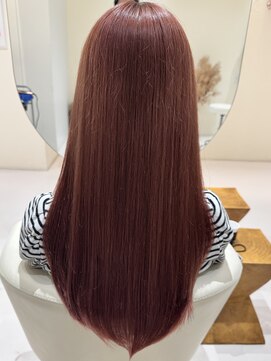 トワ 仙台店(toi) 【韓国・レイヤー】ブリーチ１回  ピンクベージュ【菊池ムサシ】