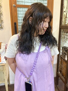 ロチカバイドールヘアー 心斎橋(Rotika by Doll hair) ブリーチ、縮毛履歴でもめちゃ可愛パーマ◎