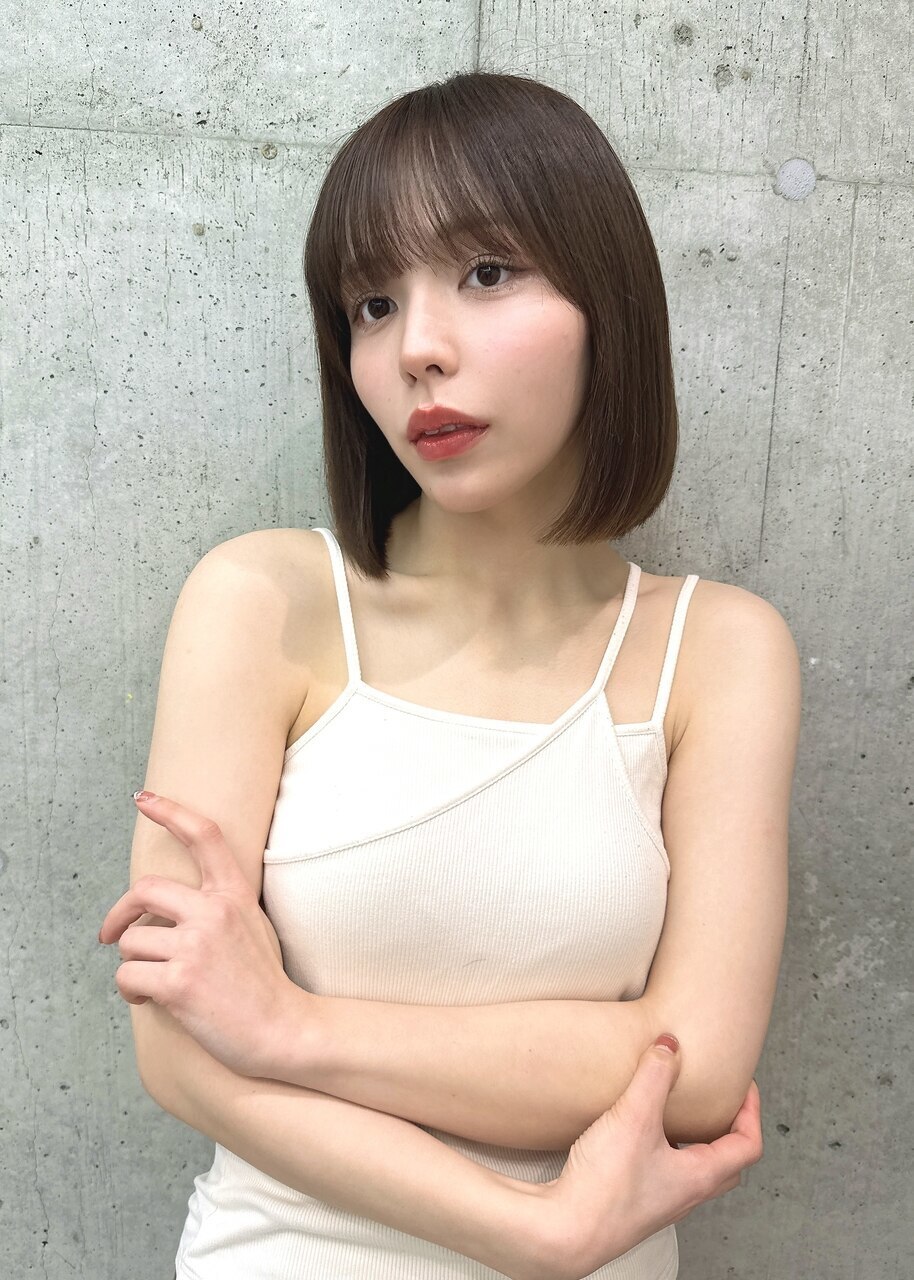 ボブ】工藤 @moc_kudo：L261663218｜ハッチ(HACCH)のヘアスタイル