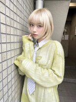 ソー(so.)&nbsp;レイヤーボブ/レイヤーカット/ウルフカット/ブロンド/横浜