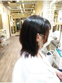毛流れをいかしたレイヤースタイル
