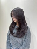 韓国っぽ美人見え◎上質な艶のあるレイヤーカット【西梅田】