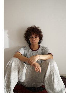 ワビ 本町店(wabi) ミディアムマレットパーマ