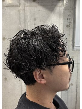 エイトメン 上野店(EIGHT MEN) ショートマッシュ/ツイストスパイラルパーマ／カール強め