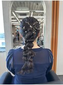 編み下ろしツイン