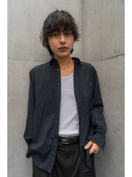 ガレージ バイ グリーン 表参道 原宿(Garage by green) 【YUYA】ルーズシャドウウルフ