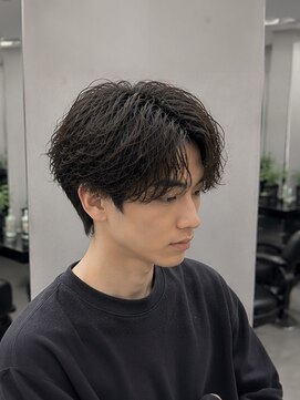 ニュイメン 茨木店(nui MEN) 波巻きツイストスパイラル/リバースセンターパート