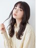 【チラッとおしゃれ】カット＋インナーorイヤリングカラー(全体染含)￥9900
