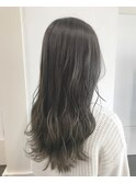 【GiseL】透明感アッシュグレー