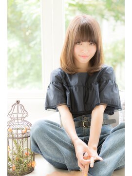 ロダット 横浜(LODAT by little) モテシルエット♪つやつや小顔ボブ【LODAT横浜】