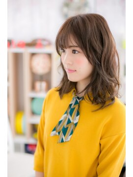 ミック ヘアアンドビューティー 大山店(miq  Hair&Beauty) 万人ウケ♪ゆるふわフェアリーミディ
