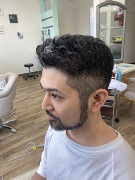 エヌプラス ヘアー(N+ hair) 中東風ツーブロック